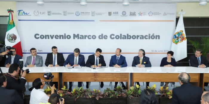Firma Del Convenio De Colaboración SEA Tamaulipas Y La UAT