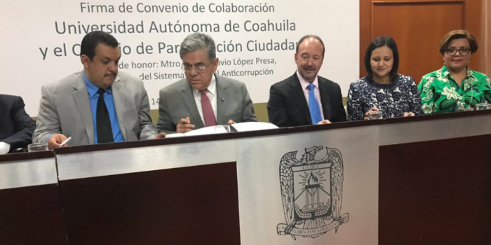 Firma De Convenio De Colaboración Entre La Universidad Autónoma De Coahuila.