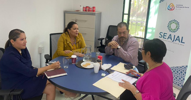Reunión Con El Comité De Participación Social SEA Jalisco