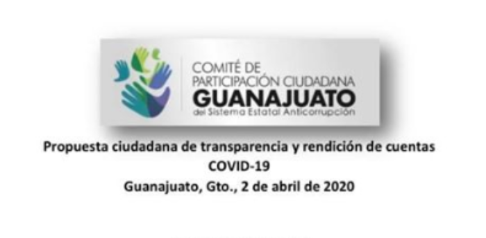 Propuesta Ciudadana De Transparencia CPC Guanajuato COVID-19